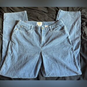 Talbots Stretch corduroy Blue Pants